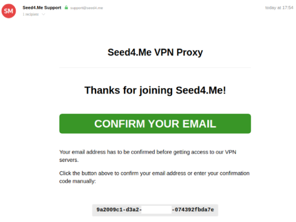 How To Get Seed4Me Premium For FREE Edu Email Shop 2