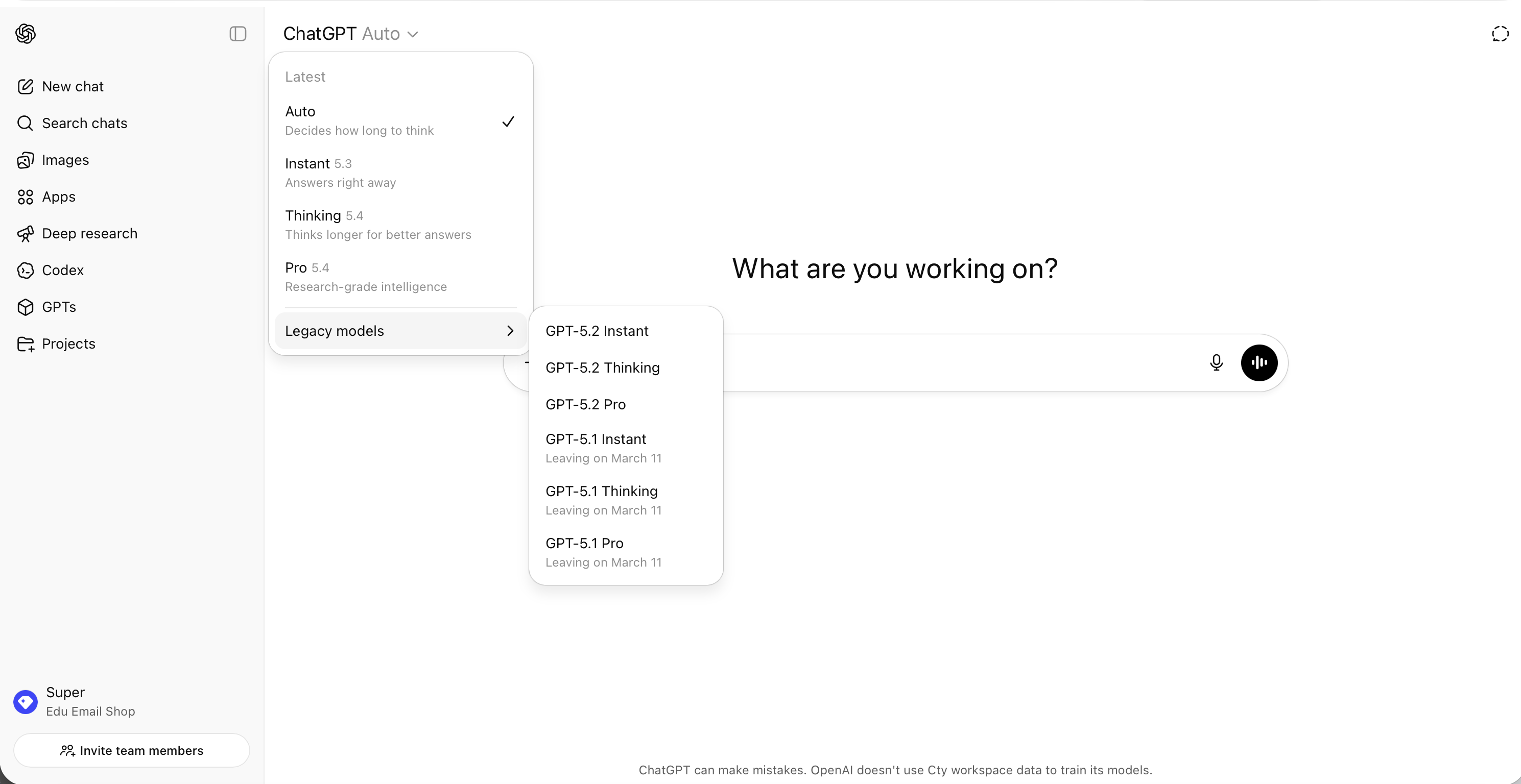 ChatGPT Business Account - Edu Email Shop